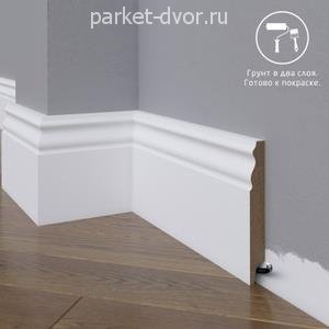 Плинтус Madest Decor 22-120-16 Под покраску 16х120 мм (пог. м)