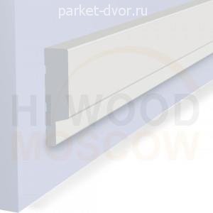 Финишный молдин стеновой панели Hiwood LF124A NP 12x42х2700 мм
