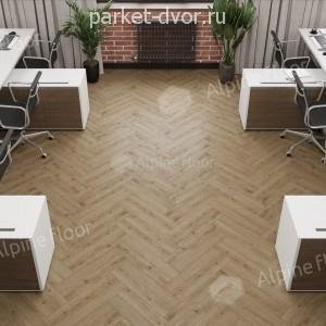Ламинат Alpine Floor Herringbone 12 Pro LF106-07A Дуб Прованс
