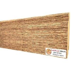 Плинтус TeckWood Дуб Флэкс 16х100х2150 мм (пог. м)