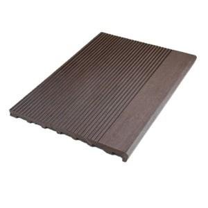 Профиль ступеней из ДПК EcoDecking Tehno Шоколад 22х345х4000 мм