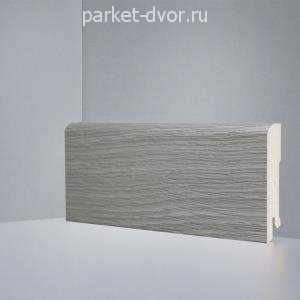 Плинтус Deartio B202-08 Дуб серый браш 16х80х2050 мм (пог. м)