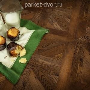 Инженерный модульный паркет Kochanelli Квадро Дуб Омбра 441х441х15 мм