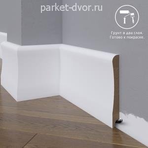 Плинтус Madest Decor 23-136-16 Под покраску 16х136 мм (пог. м)