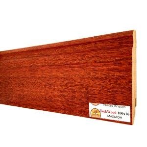 Плинтус TeckWood Махагон 16х100х2150 мм (пог. м)