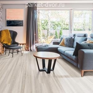 Виниловый ламинат Corkstyle VinyLine Hydro Fix Core Beech White