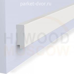 Финишный молдин стеновой панели Hiwood LF124B NP 12x31х2700 мм