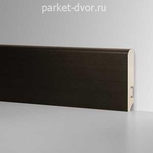 Плинтус Hannahholz Aktuel Design №01 Чёрная Структура 16х81 мм (пог. м)