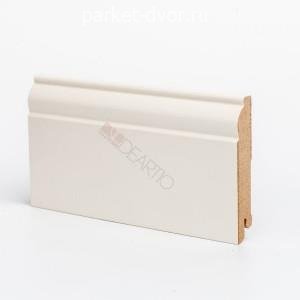 Плинтус Deartio Universal U104-100 RAL 9010 Кремовый 16х100х2050 мм (пог. м)