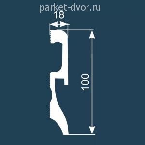 Плинтус CoSca PX033 с подсветкой 15х85х2000 мм (пог. м)