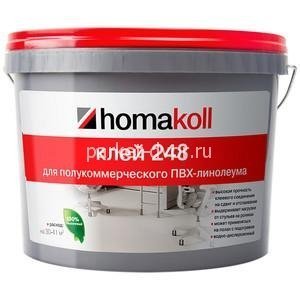 Клей Homakoll 248 для полукоммерческого линолеума 4 кг