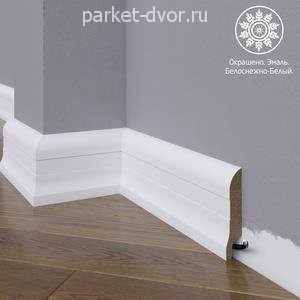 Плинтус Madest Decor 01-083-18 Белый 18х83 мм (пог. м)