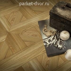 Инженерный модульный паркет Kochanelli Гордон Дуб Пулито 449х449х15 мм