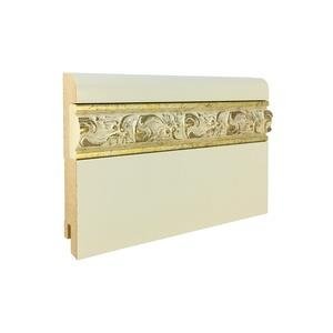Плинтус МДФ Finitura Decor Перламутр в ваш цвет по RAL/NCS 16х100 мм (пог. м)