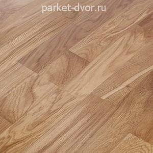 Паркетная доска FocusFloor Smart Дуб Кабаре глянцевый лак 3S