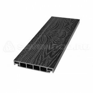 Террасная доска SaveWood Salix-T Чёрный 25х163х3000 мм