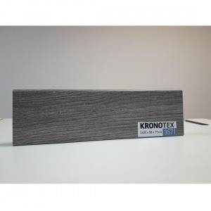 Плинтус Kronotex D3571 Дуб Таймлесс Серый 19x58 мм (пог. м)