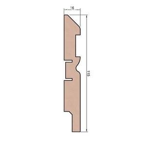 Плинтус МДФ CoSca Artiva с пазом AP30 16х115х2400 мм (пог. м)