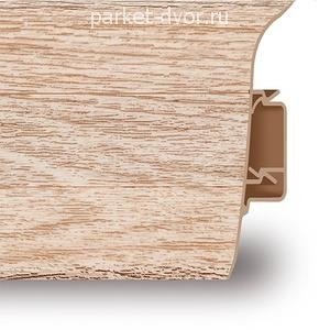 Плинтус Aberhof ABF60 2232 Дуб Белый 60 мм (пог. м)