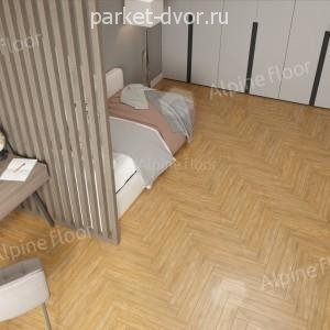 Ламинат Alpine Floor Herringbone 12 Pro LF106-04A Дуб Тулуза