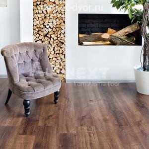 SPC ламинат Alpine Floor Real Wood Eco 2-2 Дуб Mocca