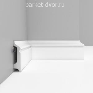 Плинтус Decomaster D122-115ДМ матовый 21х78х2400 мм (пог. м)
