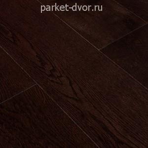 Паркетная доска Amber Wood Классика Дуб Кофе Браш