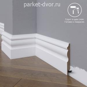Плинтус Madest Decor 14-100-12 Под покраску 12х100 мм (пог. м)