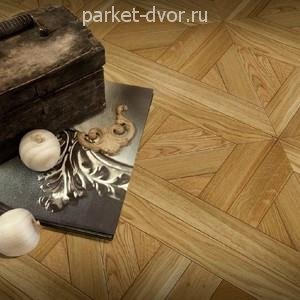 Инженерный модульный паркет Kochanelli Квадро Дуб Пулито 441х441х15 мм