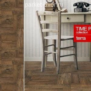 Пробковые полы Corkstyle Time Parquet Terra