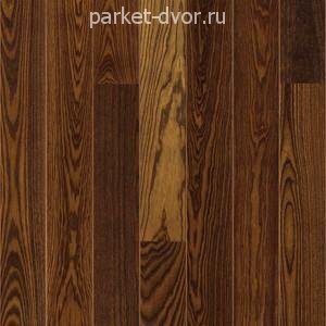 Паркетная доска Tarkett Tango Ясень Коньяк браш 1-полосный