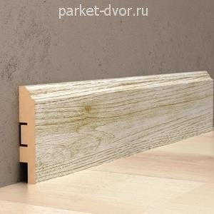 Плинтус МДФ CoSca Artiva EP07 Дуб Перламутровый 16х80х2400 мм (пог. м)