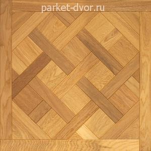 Инженерный модульный паркет Marco Ferutti Versailles Дуб Натур Браш 600х600х15 мм