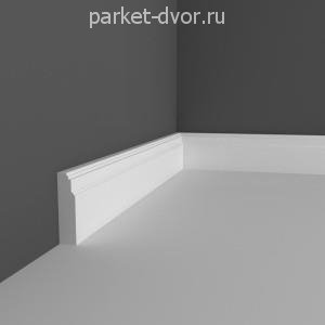 Плинтус Deartio P10.110.28 Белый под покраску 28х110х2070 мм (пог. м)
