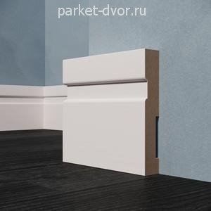 Плинтус Evrowood Белый PN 021 16х70х2000 мм (пог. м)