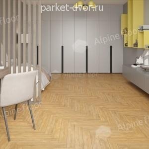 Ламинат Alpine Floor Herringbone 12 Pro LF106-04A Дуб Тулуза