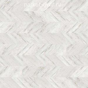 Пробковые полы Corkstyle Chevron White Lock