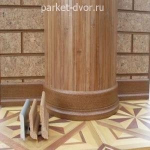 Finitura Decor Радиусный плинтус МДФ 60х16 мм (пог. м)