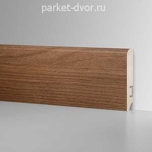 Плинтус Hannahholz Aktuel Design №04 Старый Орех 16х81 мм (пог. м)