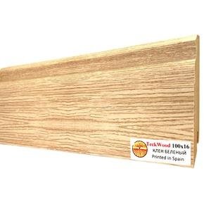 Плинтус TeckWood Клён Беленый 16х75х2150 мм (пог. м)