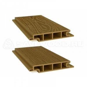 Террасная доска SaveWood Padus Тик Радиальный 25х155х4000 мм