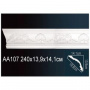 Карниз Перфект AA107 139х141х2400 мм