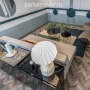Пробковые полы Corkstyle Chevron Silver Glue