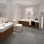 Кварцвиниловая плитка ПВХ Forbo Enduro Click 69202CL3 Mid Concrete