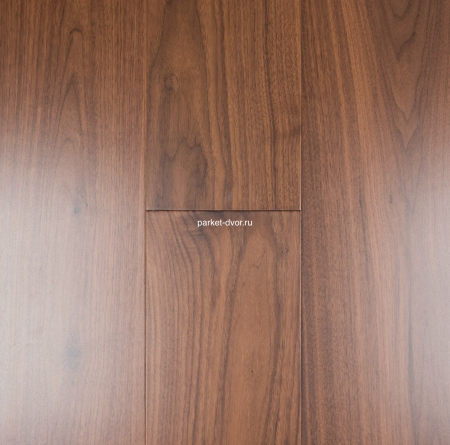 Инженерная доска Wood Bee Американский орех 30% блеск