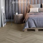 Виниловый ламинат Invictus Maximus Herringbone 39 River Oak Silt