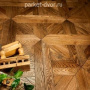 Инженерный модульный паркет Kochanelli Квадро Дуб Омбра 441х441х15 мм