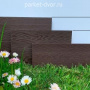 Грядочная доска ДПК Holzhof Тиснение 3D низкая 25х150х2950