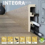 Плинтус Arbiton Integra из экополимера 20 Дуб Борнео 21х80х2400 мм (пог. м)