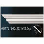 Карниз Перфект AB176 121х123х2400 мм